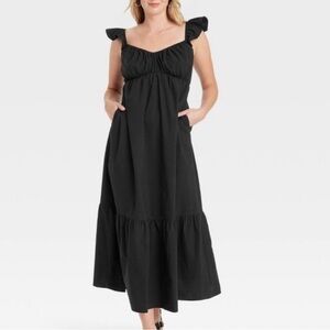 Easy Flutter Cap Sleeve Summer Maxi Dress